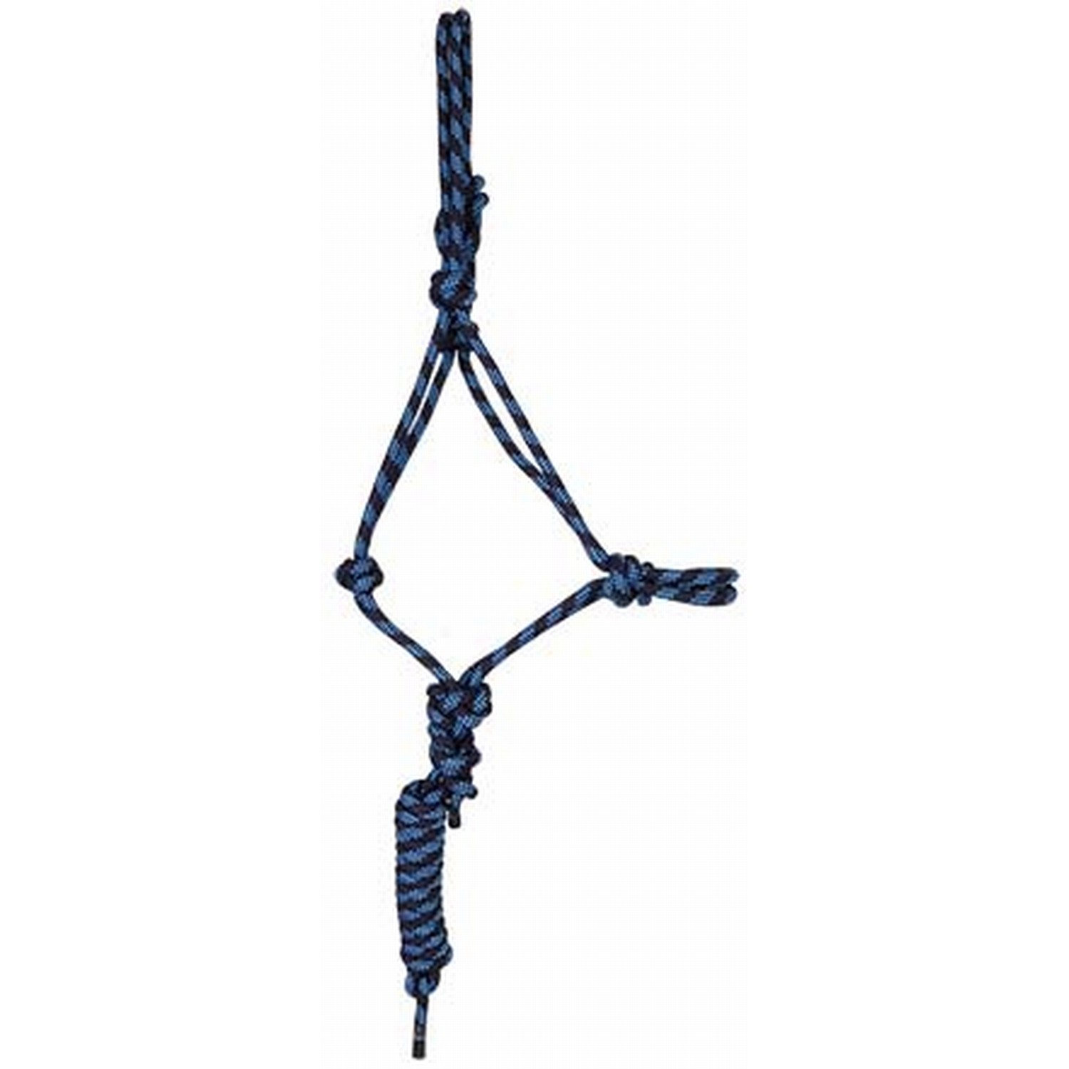 Cabezada de nudos con ramal T de T Marino / cielo azul Cabezada de nudos con ramal T de T Marino / cielo azul