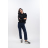 Sudadera con capucha Plume Harcour mujer - Negro