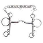 Bocado pelham recto T de T