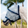 Máscara anti-moscas Horseware Rambo Plus - Azul azur / marino / azul eléctrico