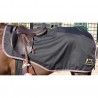 Manta riñonera impermeable con poly-algodón T de T - Negro / Gris