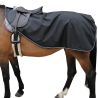 Mantas impermeables de equitación/Forro polar Canter - Negro