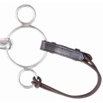 Puente Pelham cuero y cuerda T de T