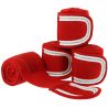 Bandes de polo EQUITHÈME - Xmas - Rojo / blanco