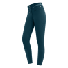 Pantalón de equitación ELT Maja Glam Curved de talle alto - Azul petróleo