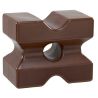 Cubo de obstáculo La Gée - Chocolate