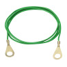 Cable de conexión a tierra AKO - Verde