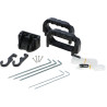 Kit completo de apertura para malla Kerbl Hobbyfarming - Negro