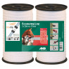Kit de dos cintas de cerca EconomyLine AKO - Blanco