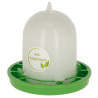 Comedero ecológico Kerbl Hobbyfarming - Blanco / verde