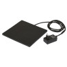 Placa calefactora de caucho para bebederos Kerbl Hobbyfarming - Negro