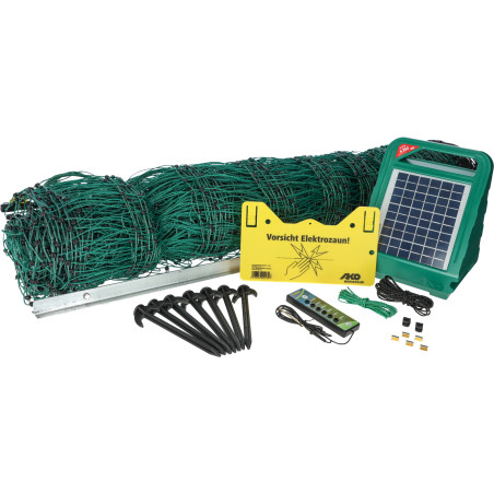 Kit completo PoultryNet solar AKO