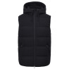 Chaleco acolchado sin mangas Euro-Star Cody para hombre - Negro