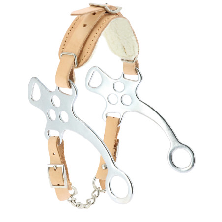 Hackamore acero cromado