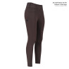 Legging de equitación Euro-Star Enforce winter FullGrip mujer - Castaño