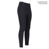 Legging de equitación Euro-Star Enforce winter FullGrip mujer - Negro