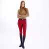 Legging de equitación Euro-Star Enforce winter FullGrip mujer - Amaranto