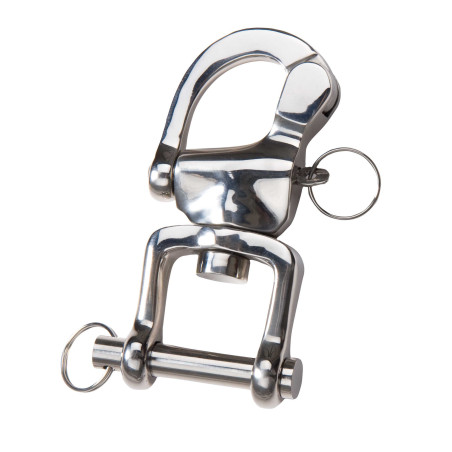 Mosquetón de enganche de acero inoxidable