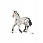 Figurita Appaloosa negro Papo