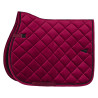 Manta de silla Euro-Star Velvet GP - Cereza negra