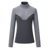 Top HV Polo Pauletta mujer - Gris medio