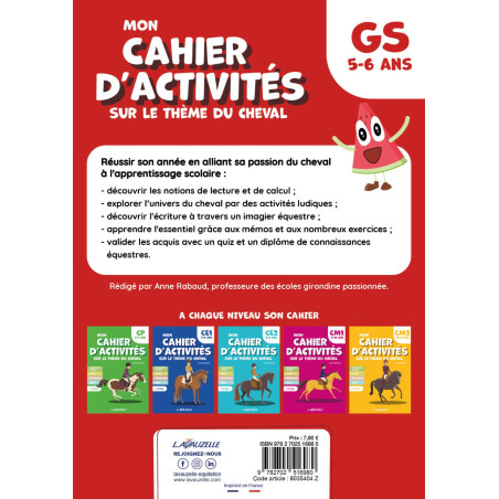 Mi libro de actividades Lavauzelle Nivel Sección Grande