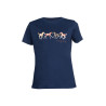 Kinder T-shirt Pony Club HKM - Azul oscuro