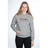 Sudadera con capucha Ruby HKM - Gris claro / mezcla