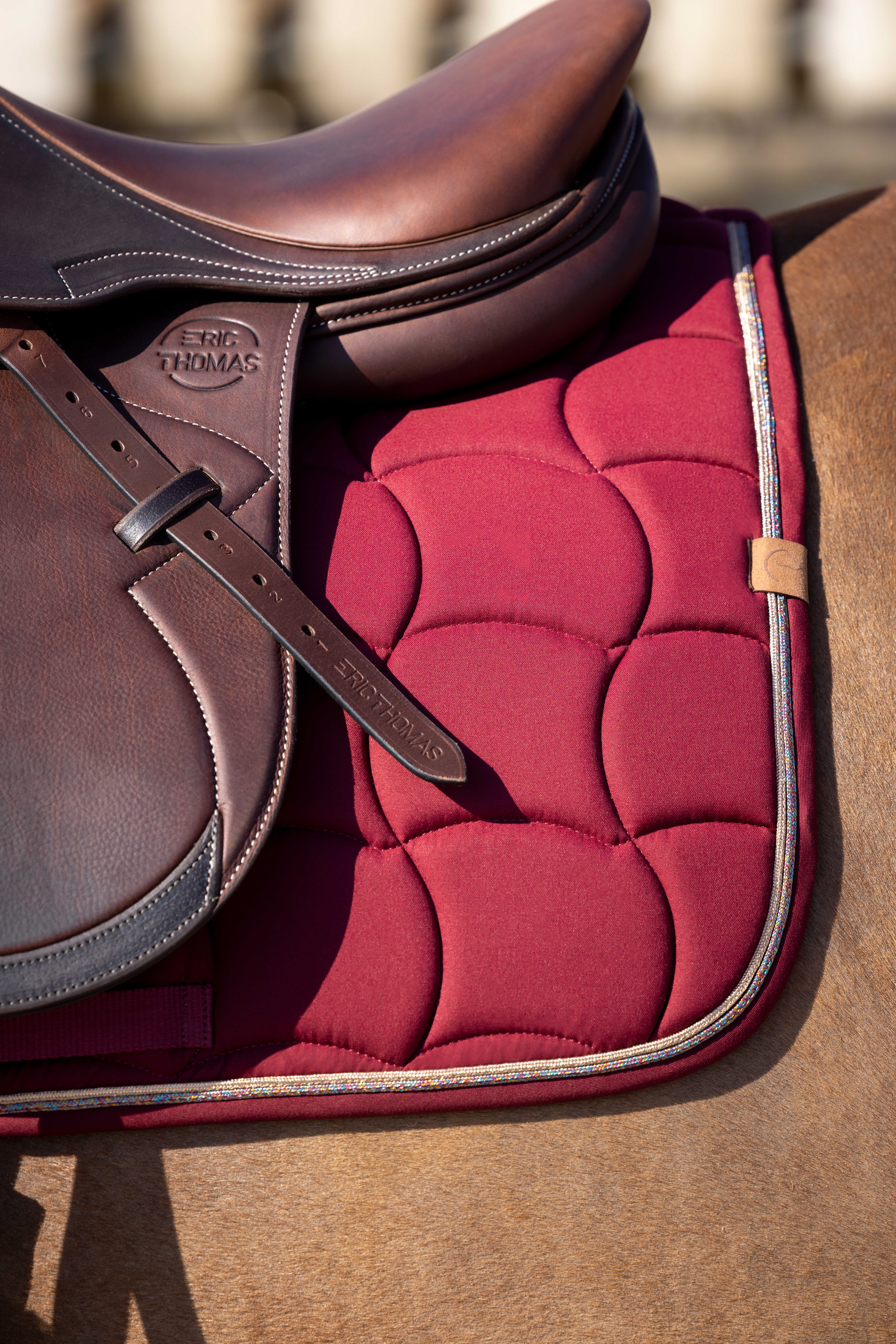 Mantilla Equithème Shiny Blanco Mantilla Equithème Shiny Blanco