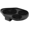 Brosse de massage HIPPOTONIC - Extra rase - Negro
