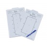 Pizarra para doma Shires - Blanco