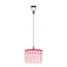 Rastrillo / horca Premium Shires adulto - Plata / negro