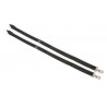 Correas elásticas de pata Shires - Negro