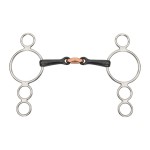 Bocado 3 anillos dutch gag lozenge Shires