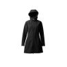 Plumífero calefactable largo Jadine Horze invierno - Negro