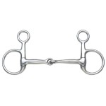 Bocado Baucher Cheek Snaffle Shires