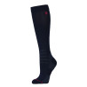 Calcetines de compresión WeatherBeeta hasta la rodilla - Marino / rosa vivo