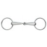 Mors simple Shires - Acero inoxidable