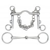 Bocado Weymouth Shires - Acero inoxidable