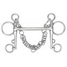 Mors Pelham Mullen Shires - Acero inoxidable