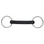 Bocado recto goma flexi Shires