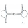 Bocado palillos Eggbutt Shires - Acero inoxidable