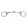 Bocado curvado anillos pequeños Shires - Acero inoxidable