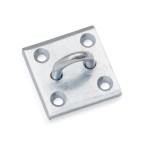 Anilla de amarre con placa Shires