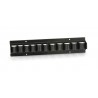 Porta fusta Shires - Negro