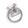 Anilla de amarre con placa Shires - Metal