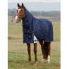 Manta Weatherbeeta ComFiTec Ultra Turnout 220 g con cuello desmontable - Marino