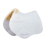 Manta de silla WeatherBeeta de forma de salto Prime Comfy Fleece - Blanco