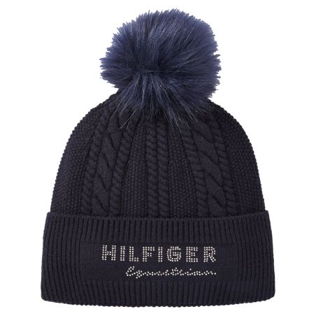 Gorro con pompón Tommy Hilfiger Equestrian Perry