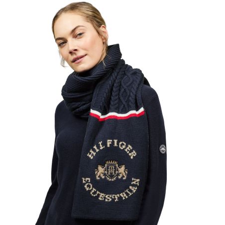 Bufanda de punto Tommy Hilfiger Equestrian Hyde